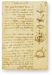 Manuskripte des Institut de France – Collezione Apocrifa Da Vinci – mss A - M – Institut de France (Paris, Frankreich)