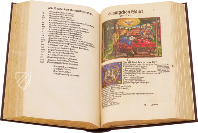 Martin Luther - Die Bibel von 1534 – Archiv Verlag – Cl I: 58 (b) und (c)  – Herzogin Anna Amalia Bibliothek (Weimar, Deutschland)