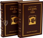 Martin Luther - Die Bibel von 1534 – Archiv Verlag – Cl I: 58 (b) und (c)  – Herzogin Anna Amalia Bibliothek (Weimar, Deutschland)