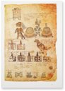 Matricula de tributos - Mendoza-Codex – Codex 35-52 – Museo Nacional de Antropología (Mexico City, Mexico) Faksimile