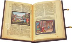 Matthäus Merian: Kupferbibel Biblia 1630 - Neues Testament – Belser Verlag – Ausst. 303 – Württembergische Landesbibliothek (Stuttgart, Deutschland)