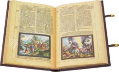 Matthäus Merian: Kupferbibel Biblia 1630 - Neues Testament – Belser Verlag – Ausst. 303 – Württembergische Landesbibliothek (Stuttgart, Deutschland)