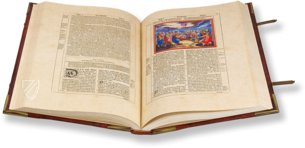 Matthäus Merian: Kupferbibel Biblia 1630 - Neues Testament – Coron Verlag – Ausst. 303 – Württembergische Landesbibliothek (Stuttgart, Deutschland)