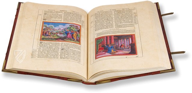 Matthäus Merian: Kupferbibel Biblia 1630 - Neues Testament (Kopfgoldschnitt) Faksimile