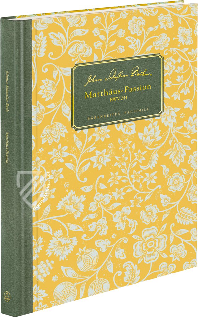MatthĂ€us-Passion BWV 244 von Johann Sebastian Bach â BĂ€renreiter-Verlag â Staatsbibliothek zu Berlin (Berlin, Deutschland) MatthĂ€us-Passion BWV 244 von Johann Sebastian Bach â BĂ€renreiter-Verlag â Staatsbibliothek zu Berlin (Berlin, Deutschland)