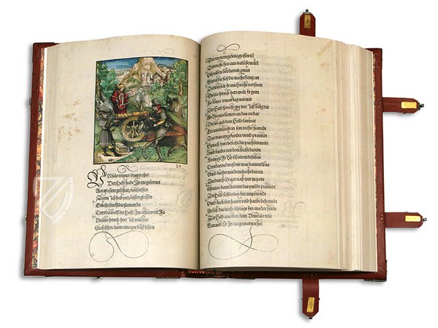 Maximilian I. und Melchior Pfintzing: Theuerdank – Pytheas Books – Sp Coll Hunterian At.1.10 – University of Glasgow (Glasgow, Vereinigtes Königreich)