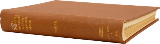 Mayer van den Bergh Brevier – C. Weckesser – Museum Mayer van den Bergh (Antwerpen, Belgien)