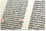 Mazarin Bibel – Inc. 1 – Bibliothèque Mazarine (Paris, Frankreich) Faksimile