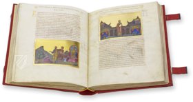 Menologion - Heiligenbuch von Kasier Basileios II. – Testimonio Compañía Editorial – Vat. Gr. 1613 – Biblioteca Apostolica Vaticana (Vatikanstadt, Vatikanstadt)