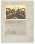 Menologion - Heiligenbuch von Kasier Basileios II. – Testimonio Compañía Editorial – Vat. Gr. 1613 – Biblioteca Apostolica Vaticana (Vatikanstadt, Vatikanstadt)