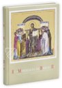 Menologion - Heiligenbuch von Kasier Basileios II. – Testimonio Compañía Editorial – Vat. Gr. 1613 – Biblioteca Apostolica Vaticana (Vatikanstadt, Vatikanstadt)
