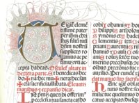 Missale Iuxta Morem et Consuetudinem Sedis Valentiae – Vicent Garcia Editores – BH Inc. 015 – Biblioteca Històrica de la Universitat de València (Valencia, Spanien)