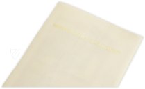 Mosaner Psalter-Fragment – Akademische Druck- u. Verlagsanstalt (ADEVA) – Codex 78 A 6 – Staatsbibliothek zu Berlin (Berlin, Deutschland)