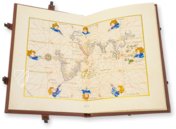 Nautischer Atlas des Battista Agnese – Istituto dell'Enciclopedia Italiana - Treccani – Banco Rari 32 – Biblioteca Nazionale Centrale di Firenze (Florenz, Italien)