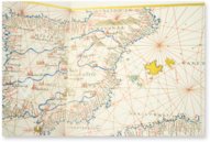 Nautischer Atlas des Battista Agnese – Istituto dell'Enciclopedia Italiana - Treccani – Banco Rari 32 – Biblioteca Nazionale Centrale di Firenze (Florenz, Italien)