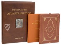 Nautischer Atlas des Battista Agnese – Istituto dell'Enciclopedia Italiana - Treccani – Banco Rari 32 – Biblioteca Nazionale Centrale di Firenze (Florenz, Italien)