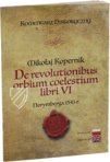 Nicolaus Copernicus - De revolutionibus orbium coelestium libri VI – Orbis Pictus – Pol.6 III.142 – Biblioteka Uniwersytecka Mikołaj Kopernik w Toruniu (Toruń, Polen)