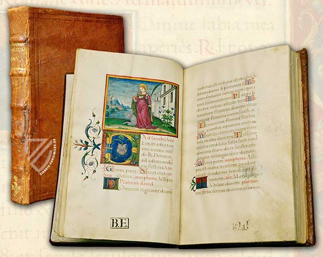 Officium beatae mariae virginis von Kardinal Ippolito d'Este – Imago – Lat. 74 = alfa Q. 9. 31 – Biblioteca Estense Universitaria (Modena, Italien)