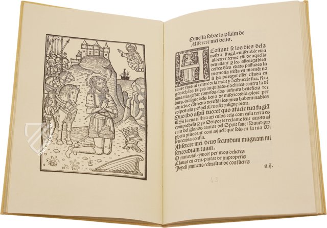 Omelia sobre lo psalm del "Miserere mei Deus" – Vicent Garcia Editores – BH CF /4 (3) – Biblioteca Històrica de la Universitat de València (Valencia, Spanien)