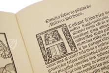 Omelia sobre lo psalm del "Miserere mei Deus" – Vicent Garcia Editores – BH CF /4 (3) – Biblioteca Històrica de la Universitat de València (Valencia, Spanien)