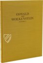 Oswald von Wolkenstein: Handschrift A – Akademische Druck- u. Verlagsanstalt (ADEVA) – Cod. Vindob. 2777 – Österreichische Nationalbibliothek (Wien, Österreich)