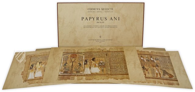 Papyrus Ani – Akademische Druck- u. Verlagsanstalt (ADEVA) – Nr. 10.470 – British Museum (London, Vereinigtes Königreich)