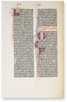 Pempliner Gutenberg-Bibel – Hub. 28 – Biblioteka Seminarium Duchownego (Pelplin, Polen) Faksimile