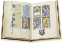 Peterborough Psalter – Ms. 9961-62 – Bibliothèque Royale de Belgique (Brüssel, Belgien) Faksimile
