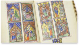 Peterborough Psalter – Ms. 9961-62 – Bibliothèque Royale de Belgique (Brüssel, Belgien) Faksimile