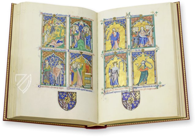 Peterborough Psalter – Quaternio Verlag Luzern – Ms. 9961-62 – Bibliothèque Royale de Belgique (Brüssel, Belgien)