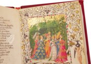 Petrarca: Trionfi - Florentiner Codex – ArtCodex – ms. Strozzi 174 – Biblioteca Medicea Laurenziana (Florenz, Italien)