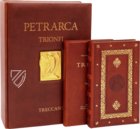 Petrarca: Trionfi - Römischer Codex – Istituto dell'Enciclopedia Italiana - Treccani – 55.K.10 – Biblioteca dell'Accademia Nazionale dei Lincei e Corsiniana (Rom, Italien)