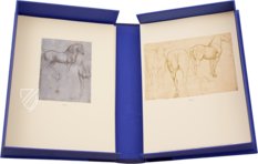 Pferde und andere Tiere – Royal Library at Windsor Castle (Windsor, Großbritannien) Faksimile