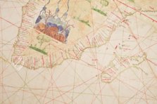 Planisphäre aus Turin von Amerigo Vespucci – Biblioteca Reale di Torino (Turin, Italien) Faksimile