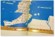 Ptolemäus-Atlas – Vicent Garcia Editores – Ms. 1895 – Biblioteca General e Histórica de la Universidad (Valencia, Spanien)