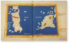 Ptolemäus-Atlas – Vicent Garcia Editores – Ms. BH 693 – Biblioteca General e Histórica de la Universidad (Valencia, Spanien)