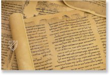 Qumran-Rollen: Schriftrollen vom Toten Meer – 1QIsa, 1QS and 1QpHab – Shrine of the Book (Jerusalem, Israel) Faksimile