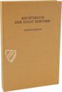 Rechtsbuch der Stadt Herford – Verlag für Regionalgeschichte – Msc. 1 – Kommunalarchiv Herford (Herford, Deutschland)