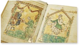 Reichenauer Martyrologium für Kaiser Lothar I. – Cod. Reg. lat. 438 – Biblioteca Apostolica Vaticana (Vaticanstadt, Vaticanstadt) Faksimile