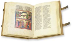Rudolf von Ems: Weltchronik – Der Stricker: Karl der Große – Faksimile Verlag – Ms 302 Vad. – Kantonsbibliothek, Vadiana (Sankt Gallen, Schweiz)