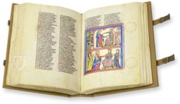 Rudolf von Ems: Weltchronik – Der Stricker: Karl der Große – Faksimile Verlag – Ms 302 Vad. – Kantonsbibliothek Vadiana (St. Gallen, Schweiz)