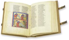 Rudolf von Ems: Weltchronik – Der Stricker: Karl der Große – Faksimile Verlag – Ms 302 Vad. – Kantonsbibliothek Vadiana (St. Gallen, Schweiz)