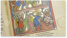 Rudolf von Ems: Weltchronik – Der Stricker: Karl der Große – Faksimile Verlag – Ms 302 Vad. – Kantonsbibliothek Vadiana (St. Gallen, Schweiz)