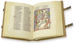 Rudolf von Ems: Weltchronik – Der Stricker: Karl der Große – Ms 302 Vad. – Kantonsbibliothek, Vadiana (Sankt Gallen, Schweiz) Faksimile