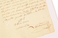 Sammlung handschriftlicher Werke von Miguel de Cervantes – Circulo Cientifico – Archivo General de Simancas (Simancas, Spanien)