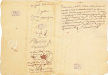 Sammlung handschriftlicher Werke von Miguel de Cervantes – Circulo Cientifico –  – Verschiedene Eigentümer