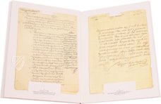 Sammlung handschriftlicher Werke von Miguel de Cervantes – Circulo Cientifico –  – Verschiedene Eigentümer