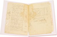 Sammlung handschriftlicher Werke von Miguel de Cervantes – Circulo Cientifico –  – Verschiedene Eigentümer