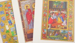 Schätze der Buchmalerei - Geheimnisvolle Begegnungen – Belser Verlag – Vat. lat. 3770|Pal. gr. 381B|Barb. lat. 610|Urb. lat. 93 – Biblioteca Apostolica Vaticana (Vatikanstadt, Vatikanstadt)