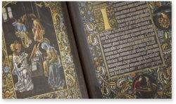 Schwarzes Gebetbuch – Insel Verlag – Cod. Vind. 1856 – Österreichische Nationalbibliothek (Wien, Österreich)